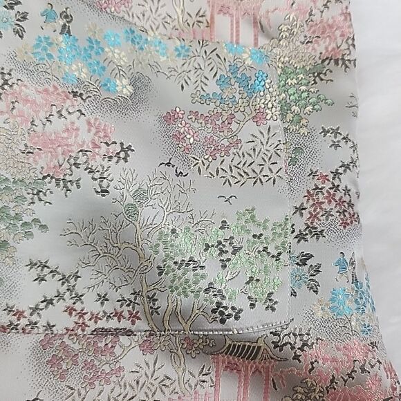 Vintage 40's Shanghi China Spring Blossom Kimono Jacket Dressy - Picture 16 of 16